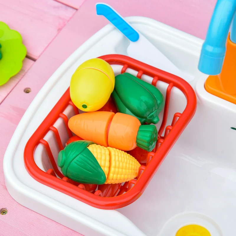 Outsunny 2-in-1 kinderzitgroep hout speeltafel picknicktafel met 2 banken vurenhout PP