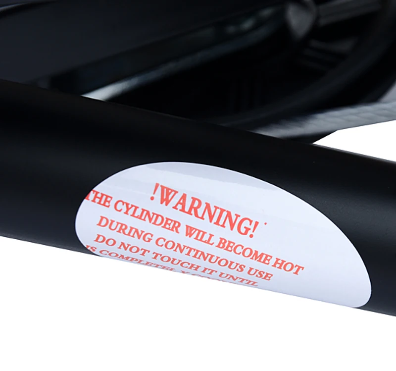 HOMCOM Mini Stepper W/Training Ropes-Black/Red