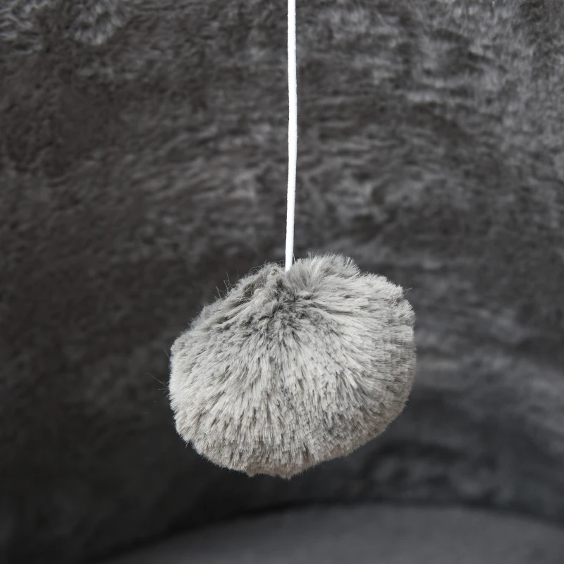 kattenbed kattenhuis omkeerbaar dak 2-in-1 krabbed voor katten sisal pluche