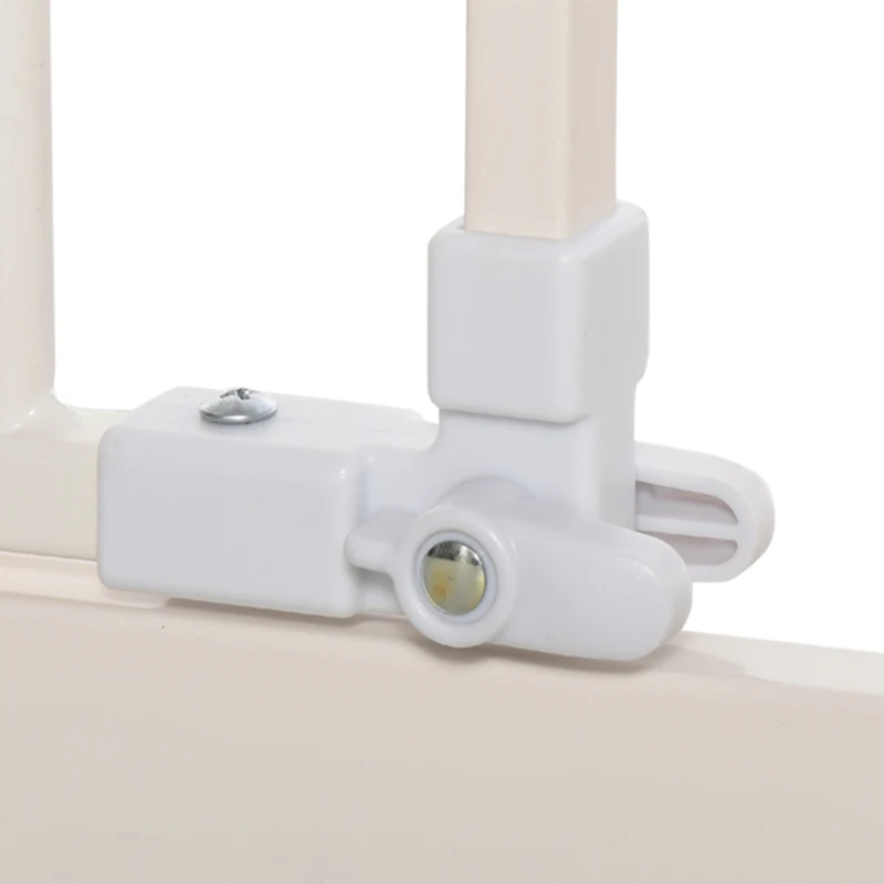 PawHut Deurafscherming zelfsluitend honden afschermhek met dubbele vergrendeling