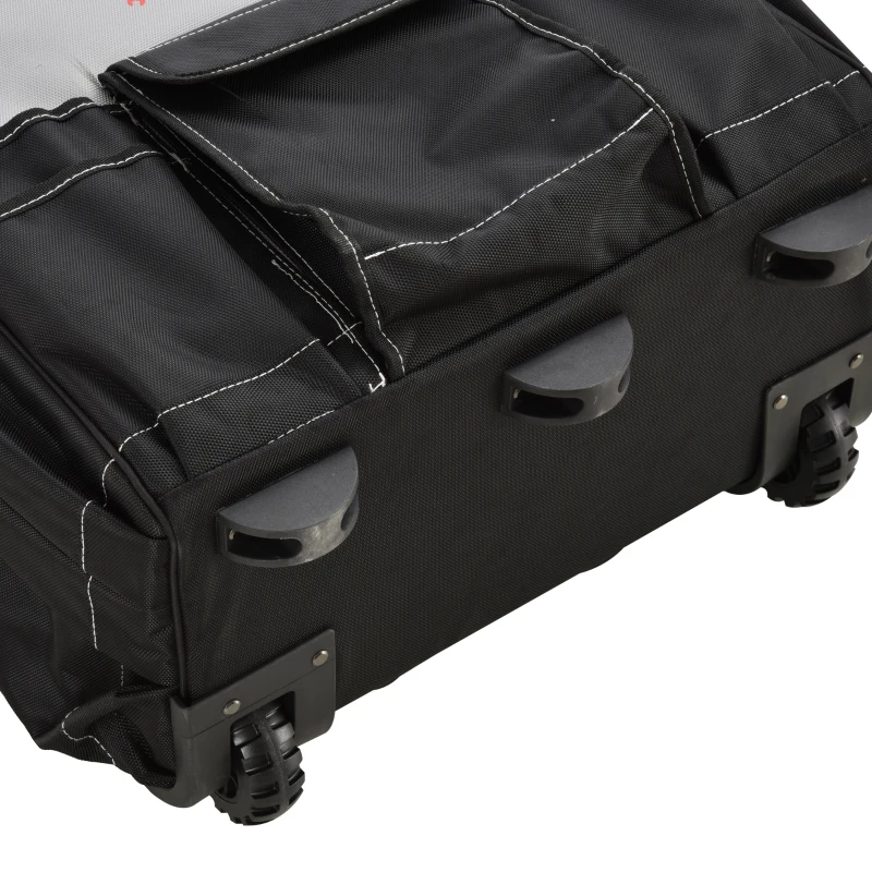 Gereedschapstrolley lege tassenset met wielen voor gereedschappen 3 maten Oxford-stof