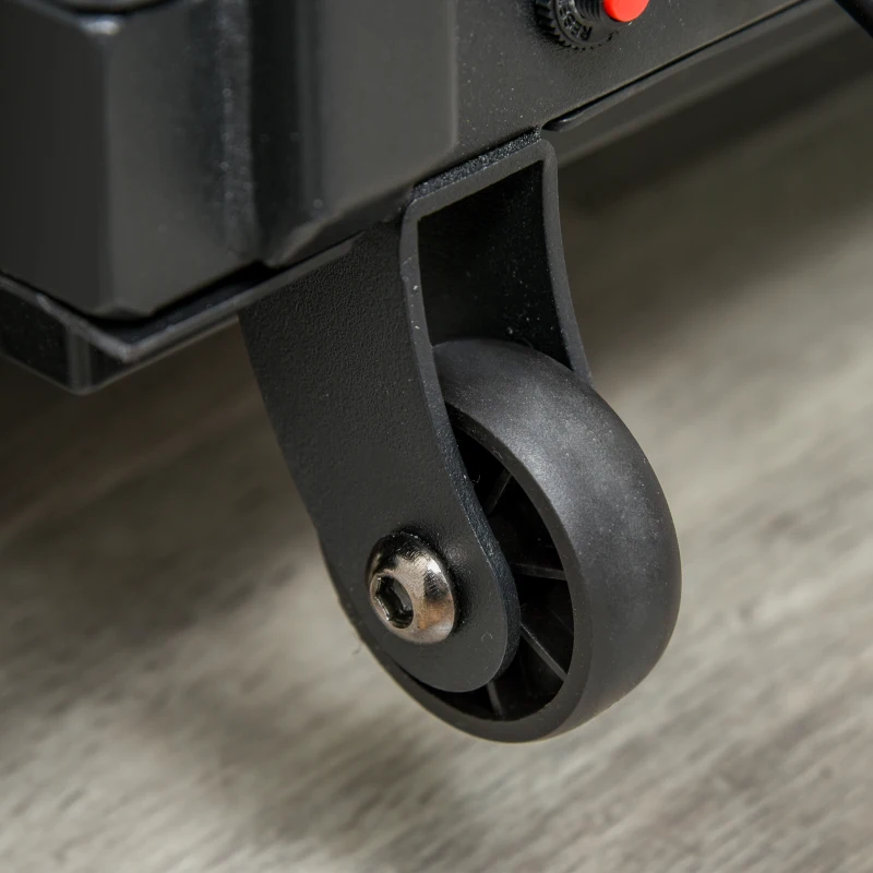 Elektrische loopband met LCD-display inklapbare fitnessapparatuur 1-14 km/u staal