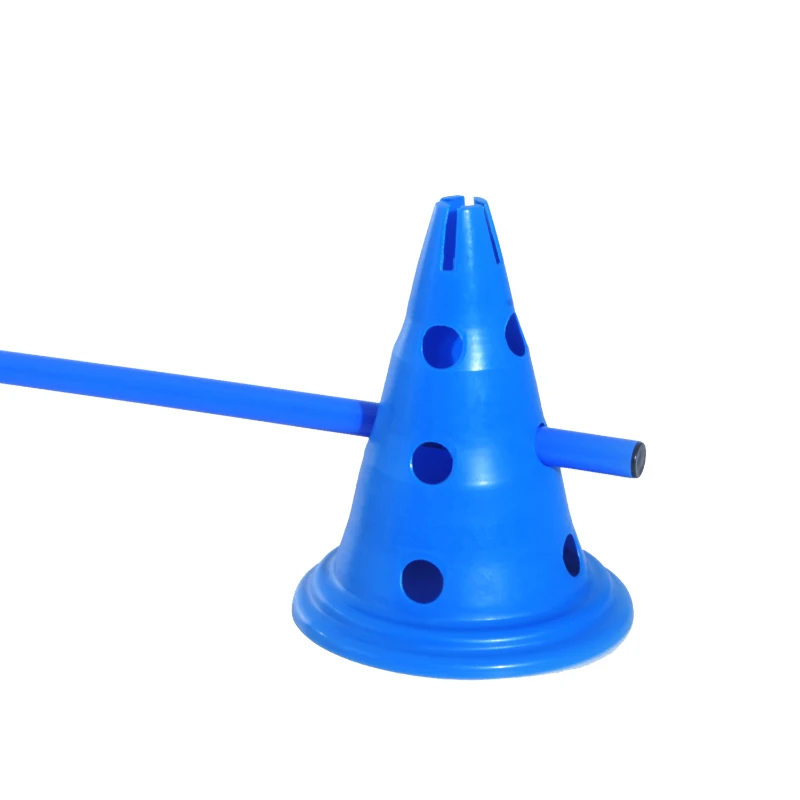 Pawhut Set of 4 Dog Agility Equipment Jumps Kit-Blue