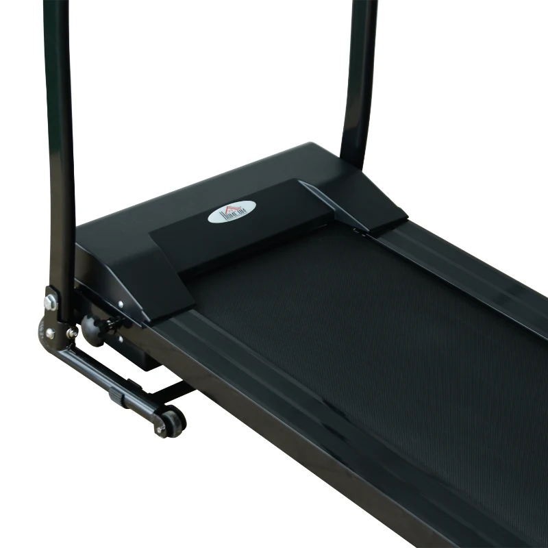 HOMCOM Electric Motorized Treadmill W/LCD Display-Black