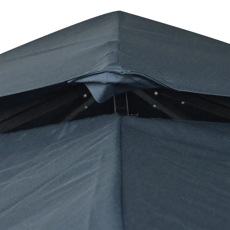 Vervangend dak voor metalen tuinpaviljoen paviljoen partytent tuintent 3x3