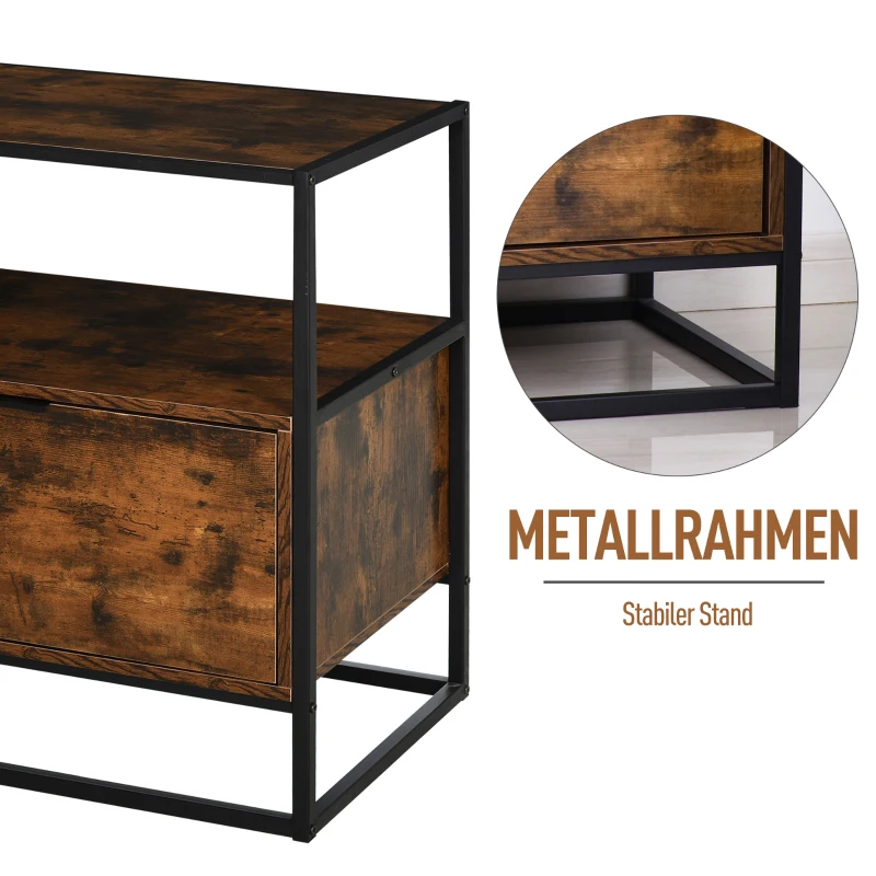HOMCOM bijzettafel met lade