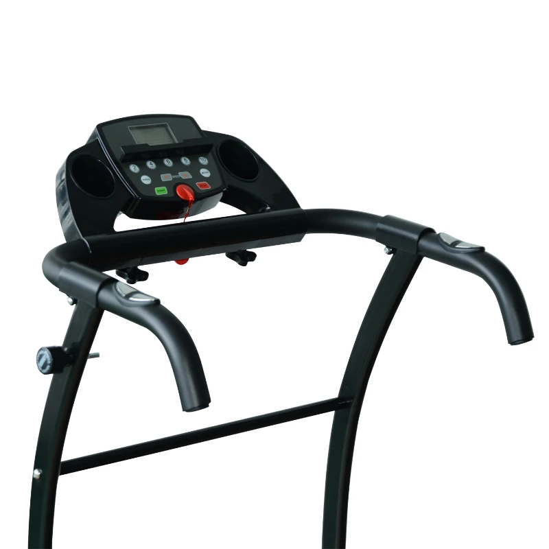HOMCOM Electric Motorized Treadmill W/LCD Display-Black