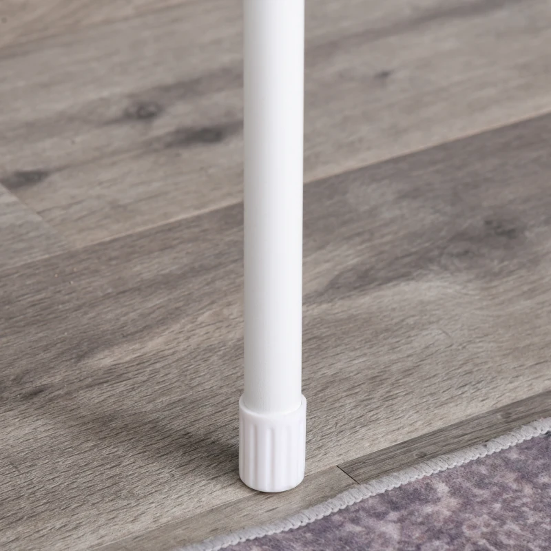 Kantoorstoel met massage draaistoel in hoogte verstelbaar directiestoel massagestoel crèmewit