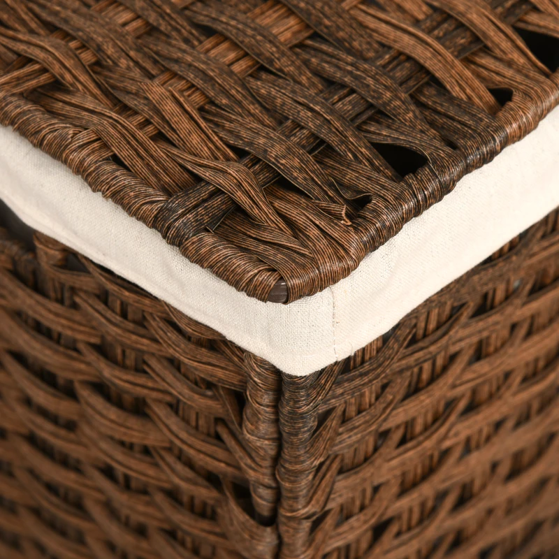 Outsunny poly-rotan wasmand wasbox