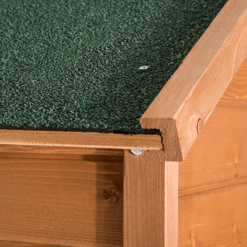 Outsunny Wooden Garden Shed & Storage