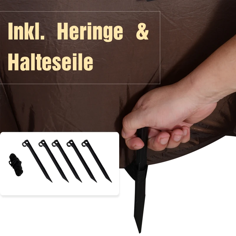 HOMCOM Opblaasbare Halloween-boom spook