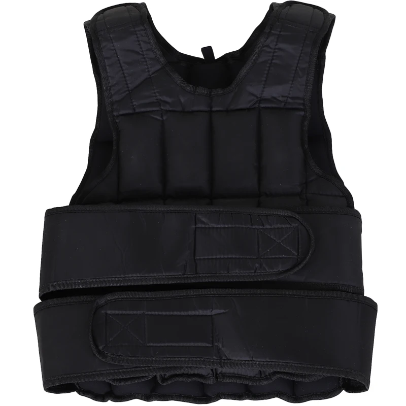 HOMCOM 15kg Weighted Vest, Adjustable Running Weight Vest with 38 Weight Bags for Men or Women Cardio Exercise, Black