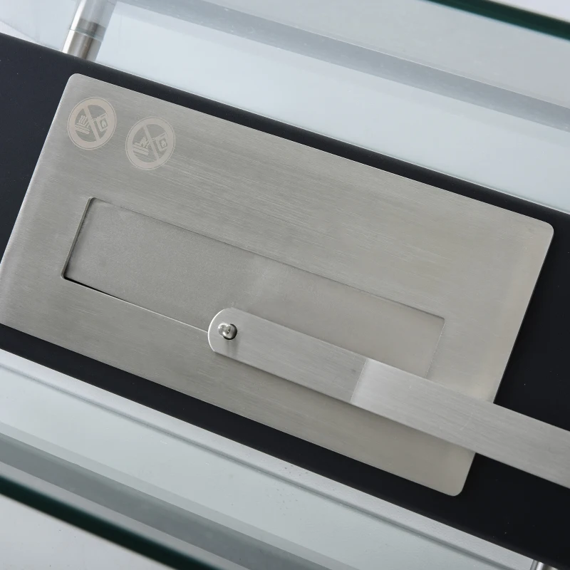 HOMCOM biohaard ethanolhaard bio-ethanolbrander 1,5 l brandduur roestvrij staal