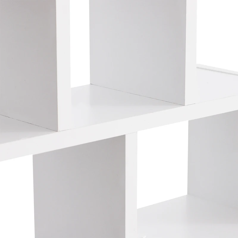 HOMCOM Wandstelling hangende stelling zwevende plank rek boekenplank wandplank organizer hout