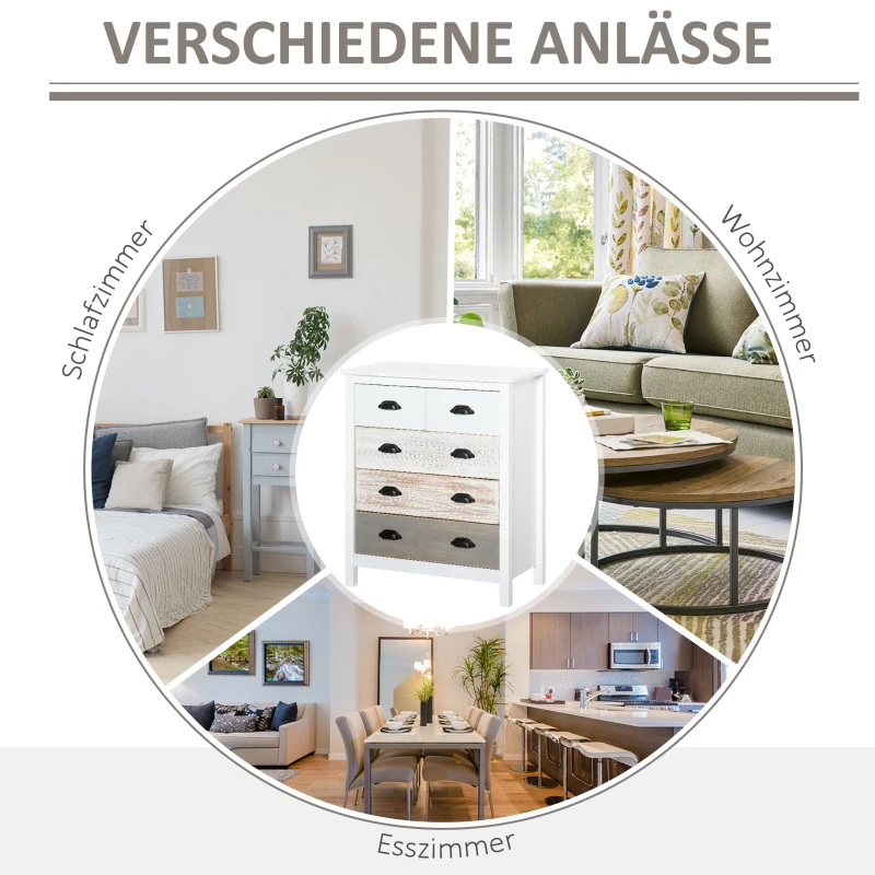 HOMCOM ladekast zijkast