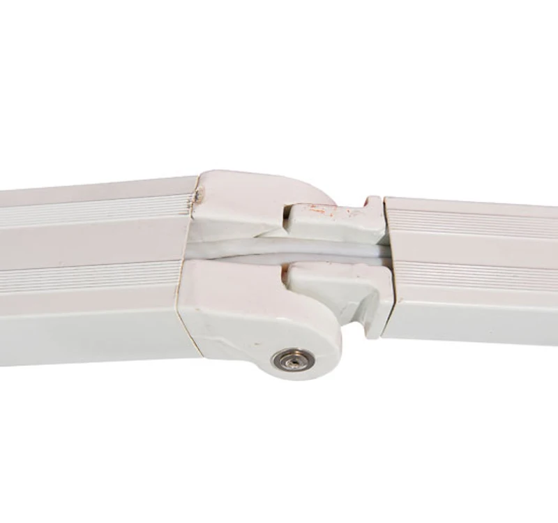 Outsunny Manual Retractable Awning, 3x2.5 m-Red