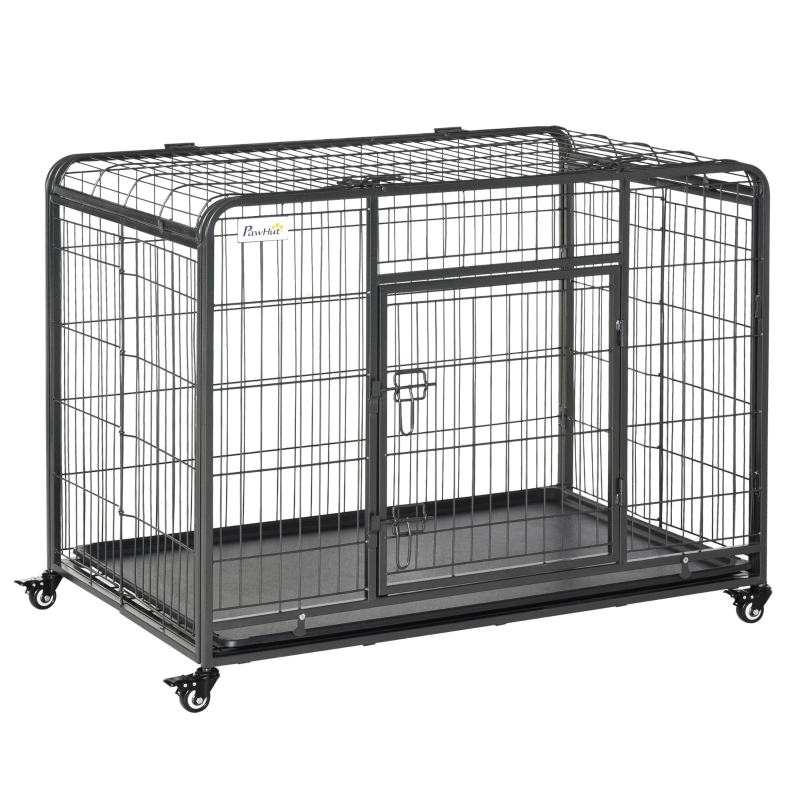 PawHut Heavy Duty Dog Crates Foldable Puppy Kennel and Cage Pet Playpen