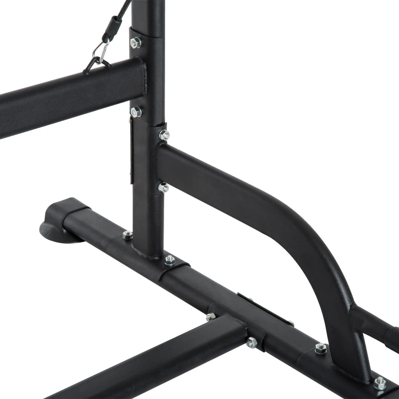 HOMCOM Multi-Function Power Tower-Black