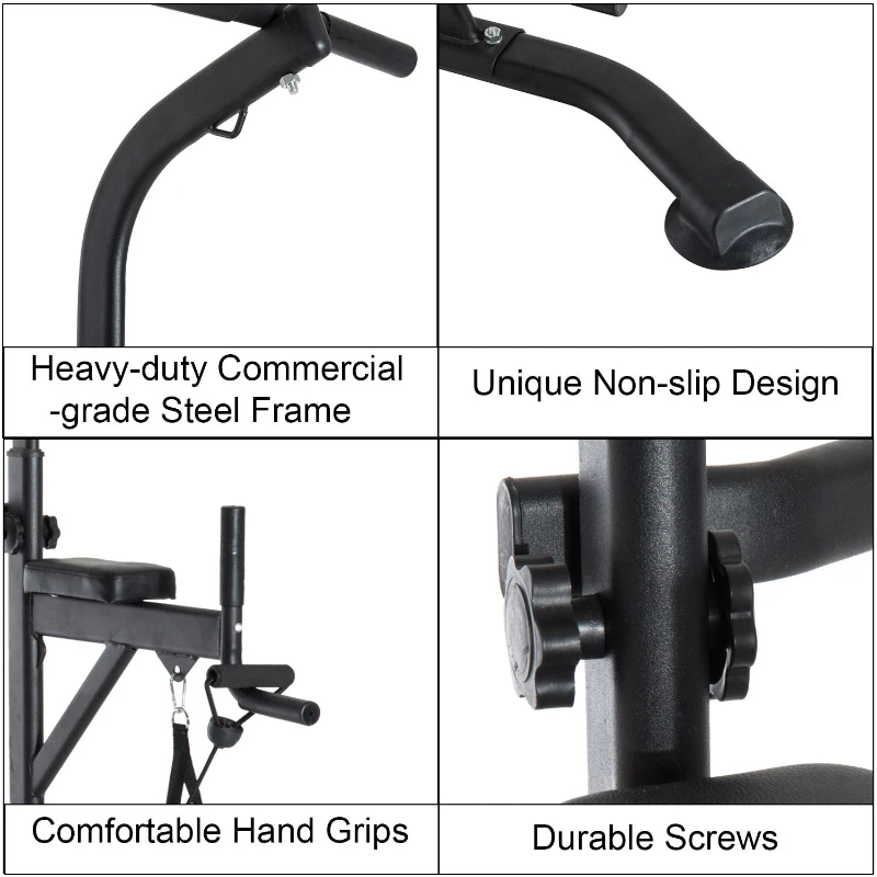 HOMCOM Multi-Function Power Tower-Black