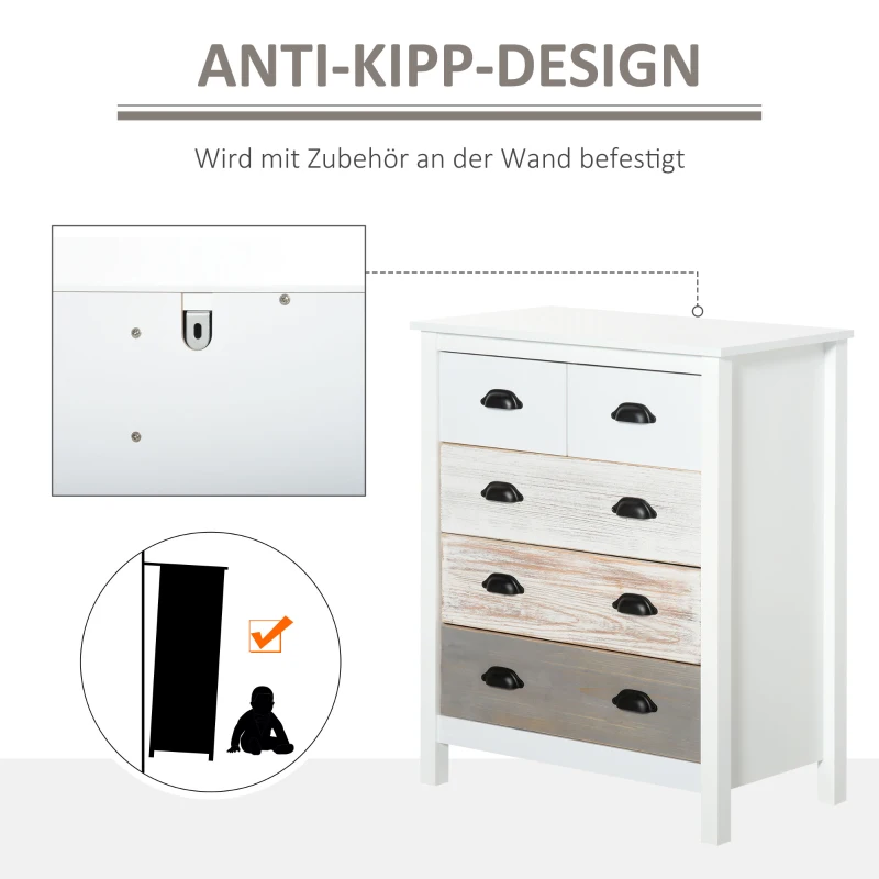 HOMCOM ladekast zijkast