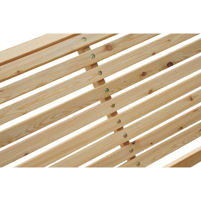 Outsunny 2-Seater Larch Wood Swing Chair Bench