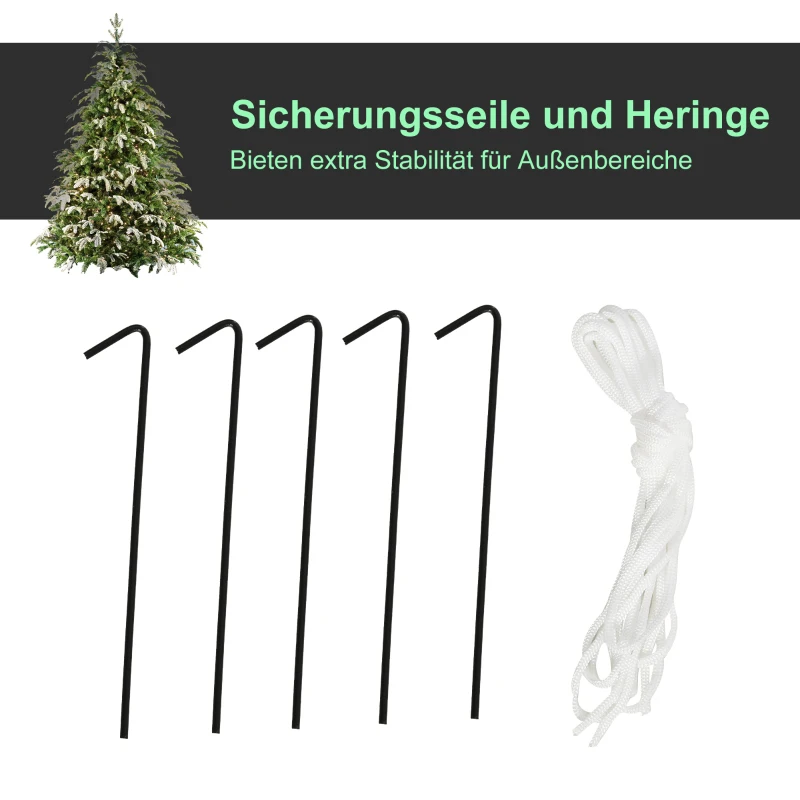 HOMCOM Opblaasbare kerstboom