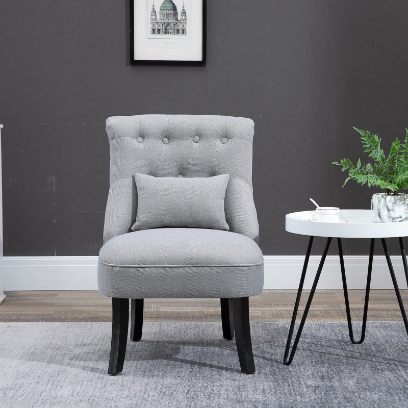 HOMCOM Bijzettafel salontafel moderne salontafel met lade spaanplaat wit