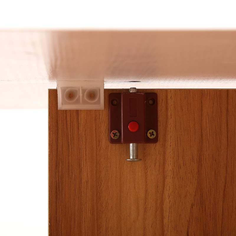 HOMCOM klaptafel mobiele tafel met wielen bureau bijzettafel Bureau