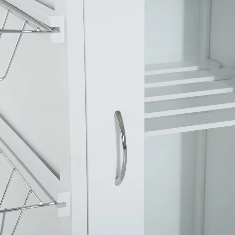 HOMCOM keukenwagen serveerwagen keukenplank