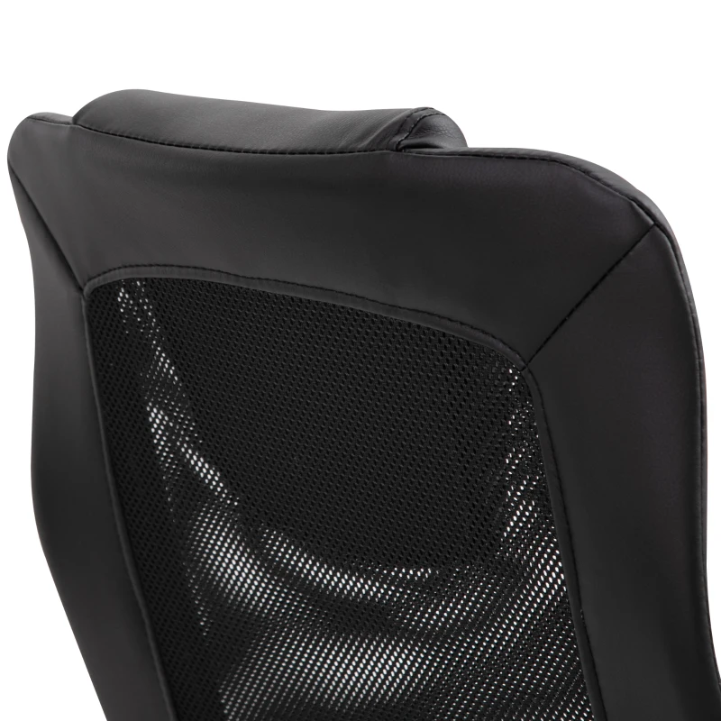 Vinsetto High Back Mesh Office Chair Swivel Ergonomic Task Executive Seat Adjustable Black