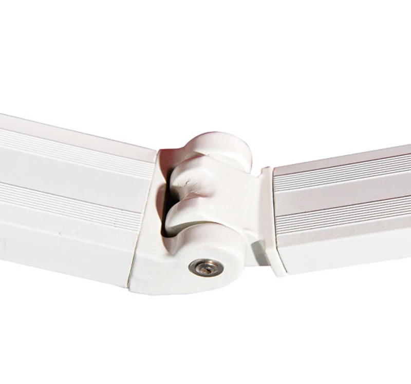 Outsunny Manual Retractable Awning, 3x2.5 m-Red