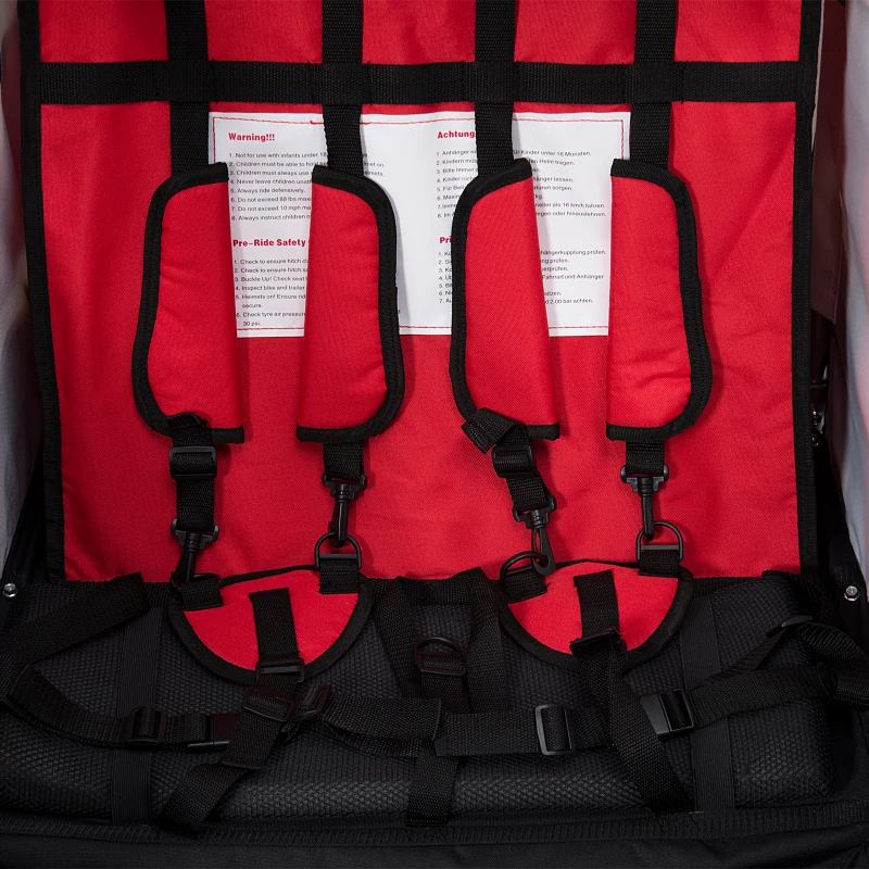 HOMCOM 2-Seater Child carrier Baby Stroller