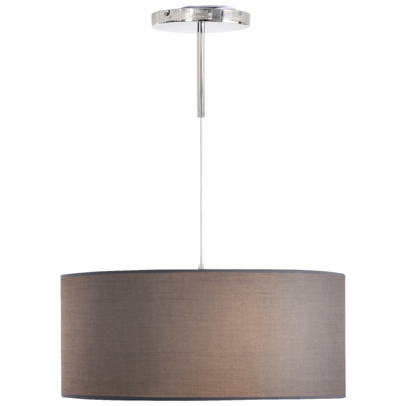 HOMCOM LED Pendant Light Three Lighting Modes Metal Base for Home Office Grey