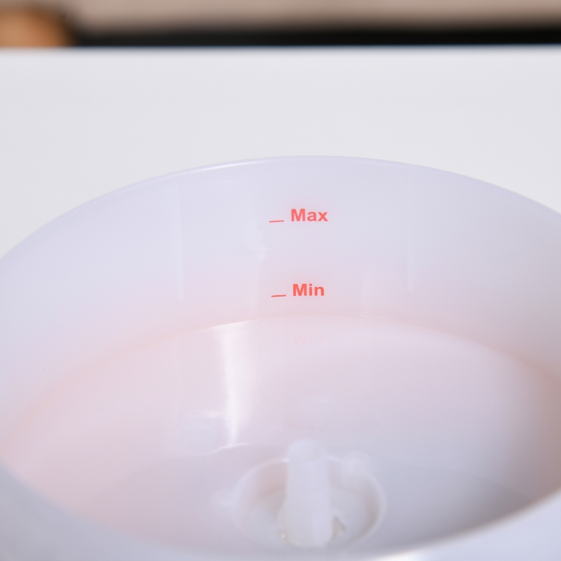 HOMCOM Aroma diffuser luchtbevochtiger automatische uitschakeling kleurwissel 300 ml naturel