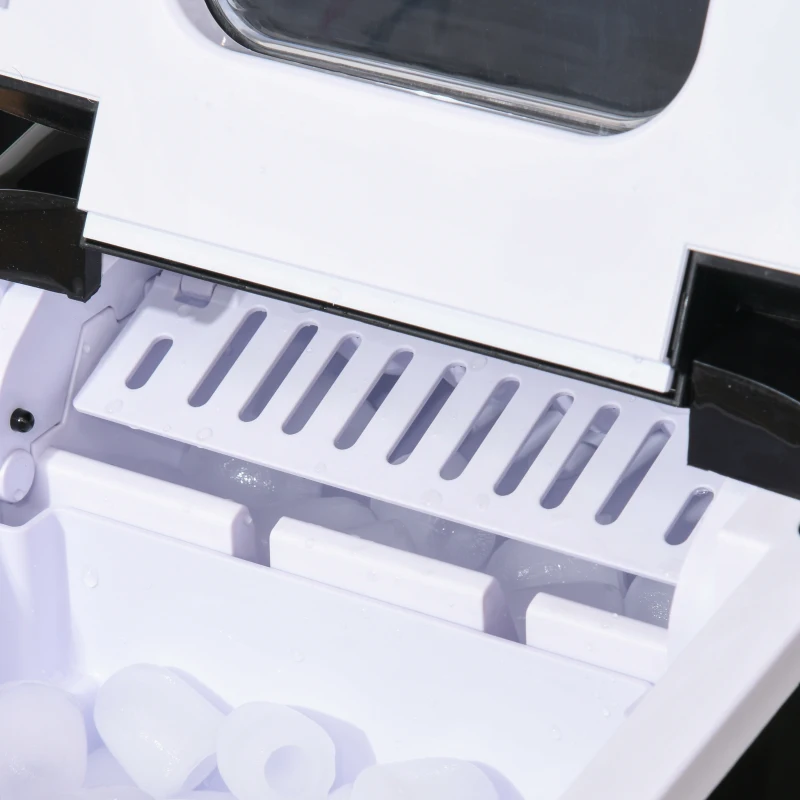 HOMCOM ijsblokjesmachine 12kg/24u