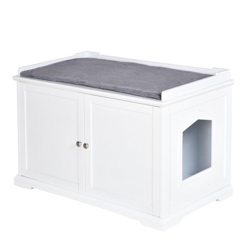 kattentoilet kattenbak kattenhuis kattenkast kattenbed met deuren MDF