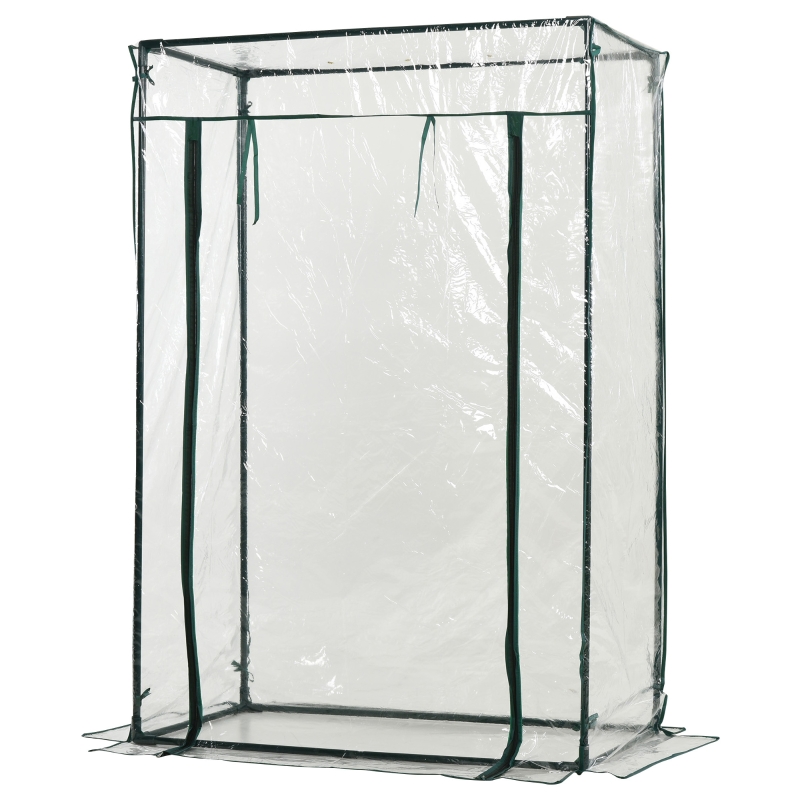 Outsunny® Gewächshaus 1x0,5x1,5m Frühbeet Transparent