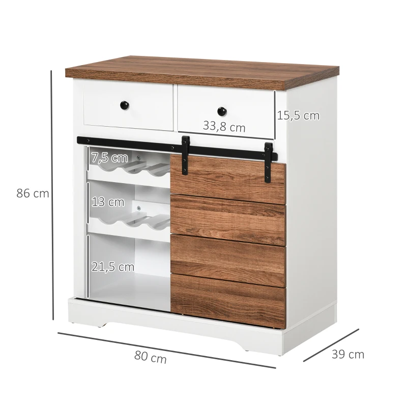 HOMCOM Schoenenbank zitbank 2-in-1 design met schoenenrek verborgen compartiment