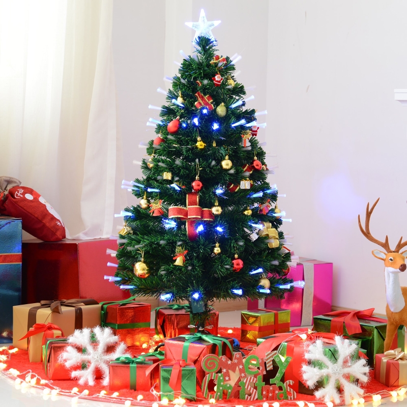 HOMCOM® Künstlicher Weihnachtsbaum | Tannenbaum | Ø60 x 120 cm | Grün