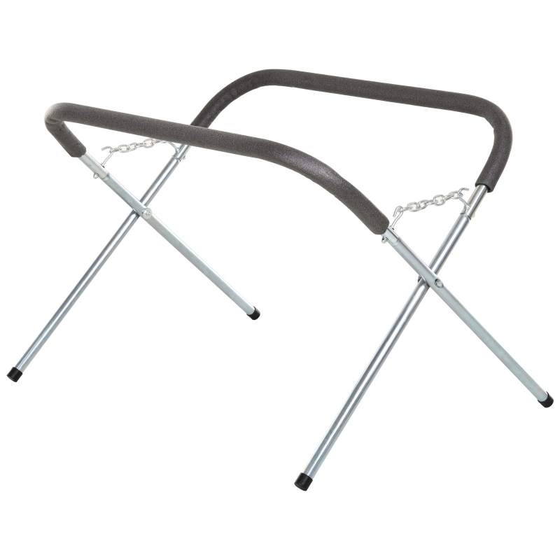 HOMCOM® Werkstatt Bock Auto Zubehör Lackierungen Stahl Baumwolle Belastbarkeit 350 kg