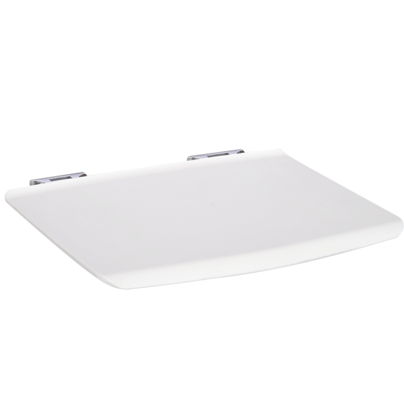 kleankin® Duschsitz Badehocker Duschklappsitz Duschhocker Wandhocker Weiß