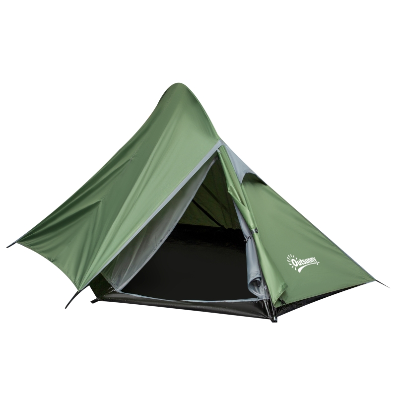 Outsunny Campingzelt, Für 2-3 Personen, 190T Tunne Produktbild-Vorschau 11