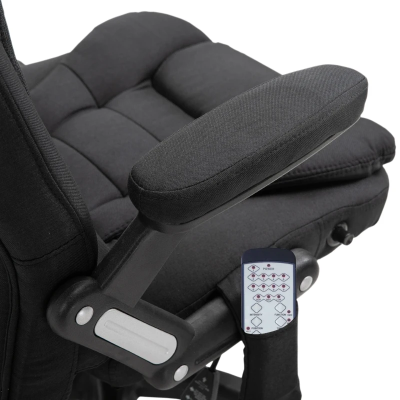 Vinsetto Massage 130° Reclining Chair Office Chair Relax Head
