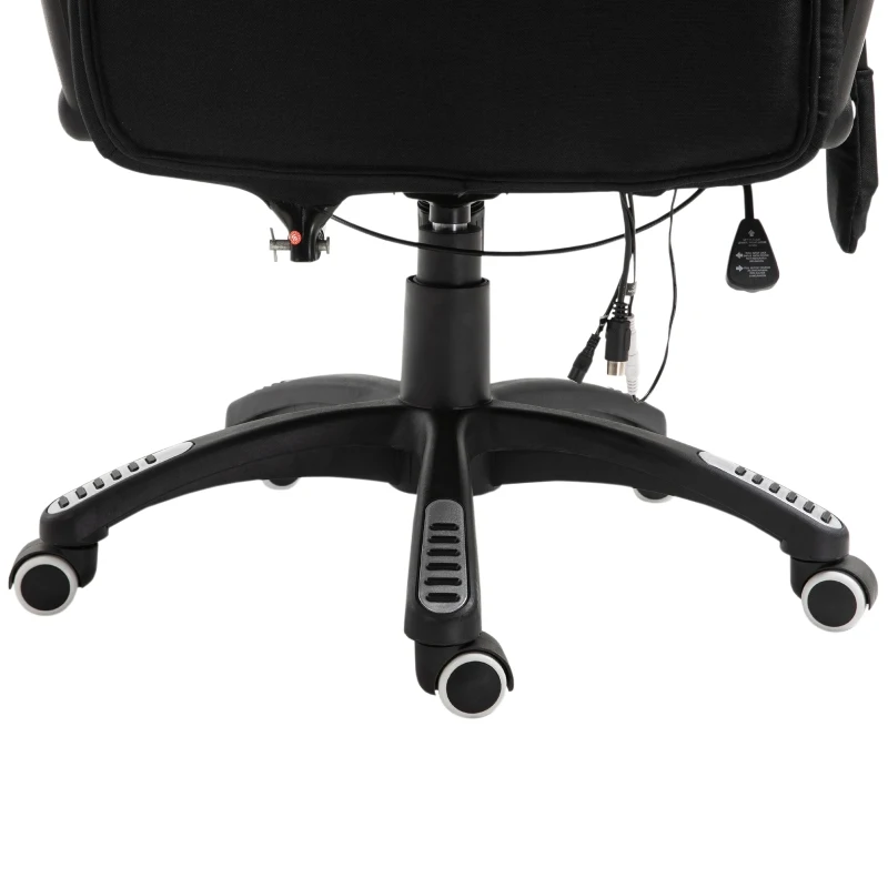 Vinsetto Massage 130° Reclining Chair Office Chair Relax Head