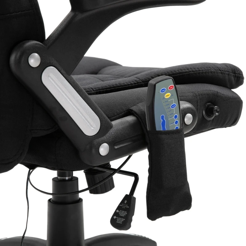 Vinsetto Massage 130° Reclining Chair Office Chair Relax Head