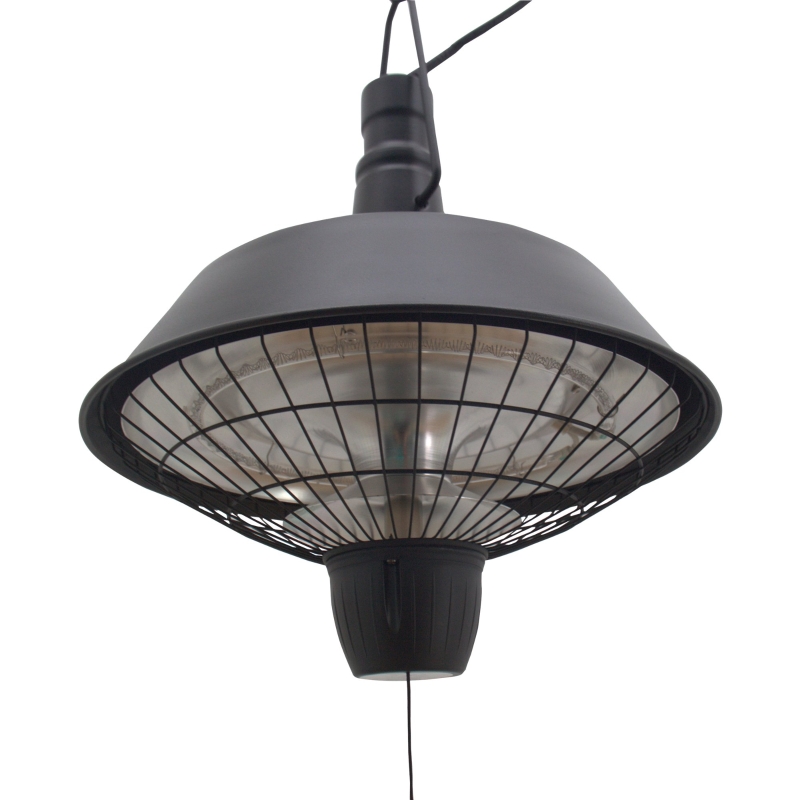 Outsunny PROMIENNIK PODCZERWIENI SUFITOWY 2100 W czarny
