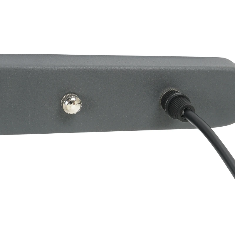 HOMCOM® ZESTAW 3 LAMP SUFITOWYCH WISZĄCYCH E27 40W METAL czarny ∅13 x W16 cm