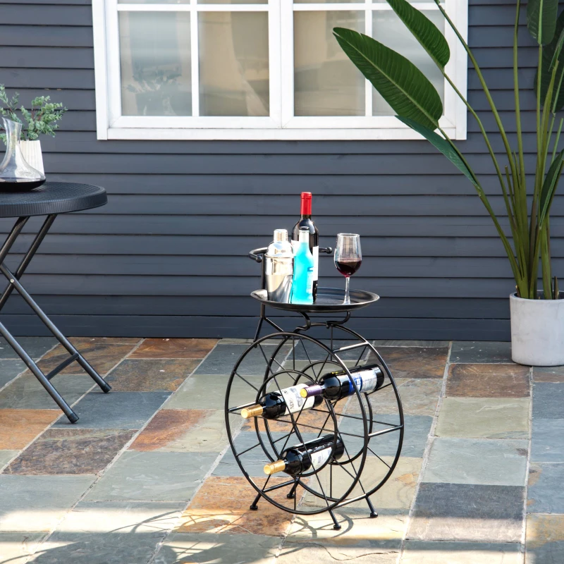 Regał na wino, stojak na wino, regał na butelki, półka na wino, stojak ozdobny na 18 butelek, metal