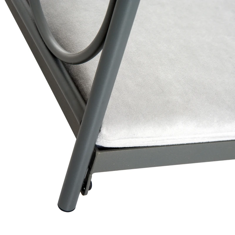 PawHut LEŻANKA DLA PSA KOTA ŁÓŻKO LEGOWISKO Z PODUSZKĄ zielone