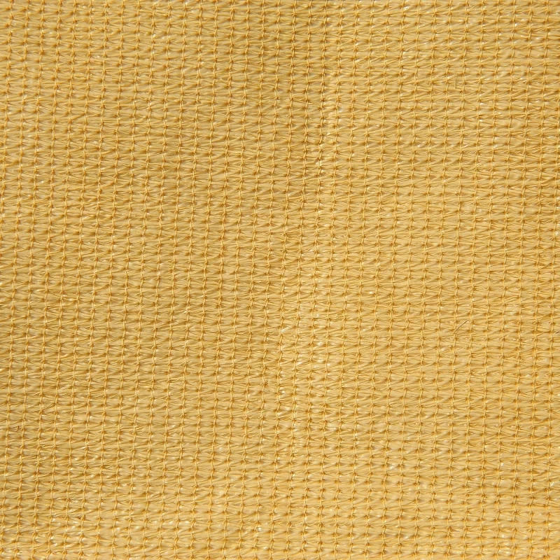 Outsunny ŻAGIEL PRZECIWSŁONECZNY TRÓJKĄT 6x6x6m HDPE piaskowy